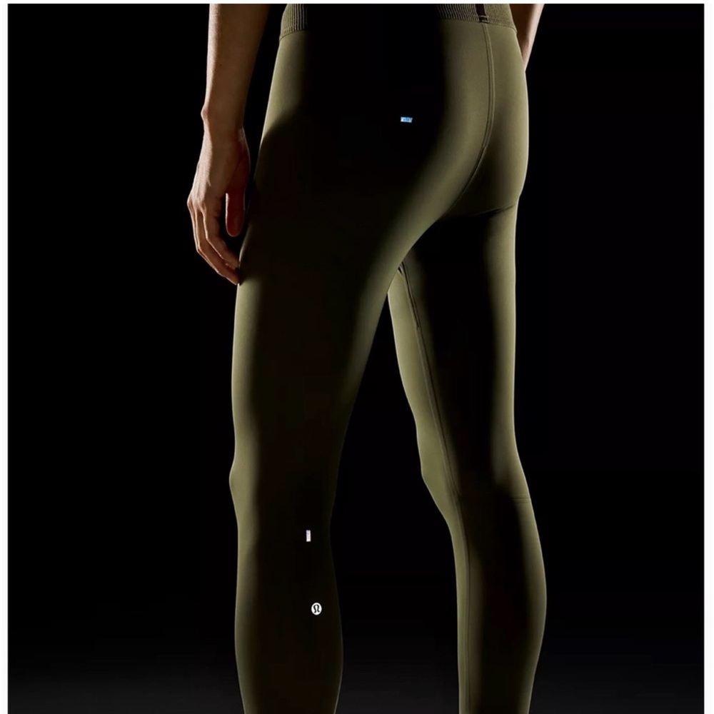 Lululemon License to Train Pant 21” Large Olive Green - Picture 2 of 7
